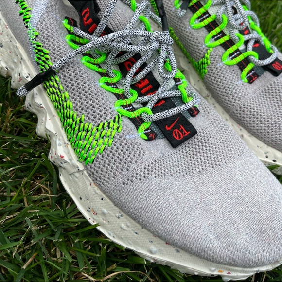 🆕 BNWOB NIKE Space Hippie 01 Grey Volt Trainers - SIZE 12 - Picture 8 of 10